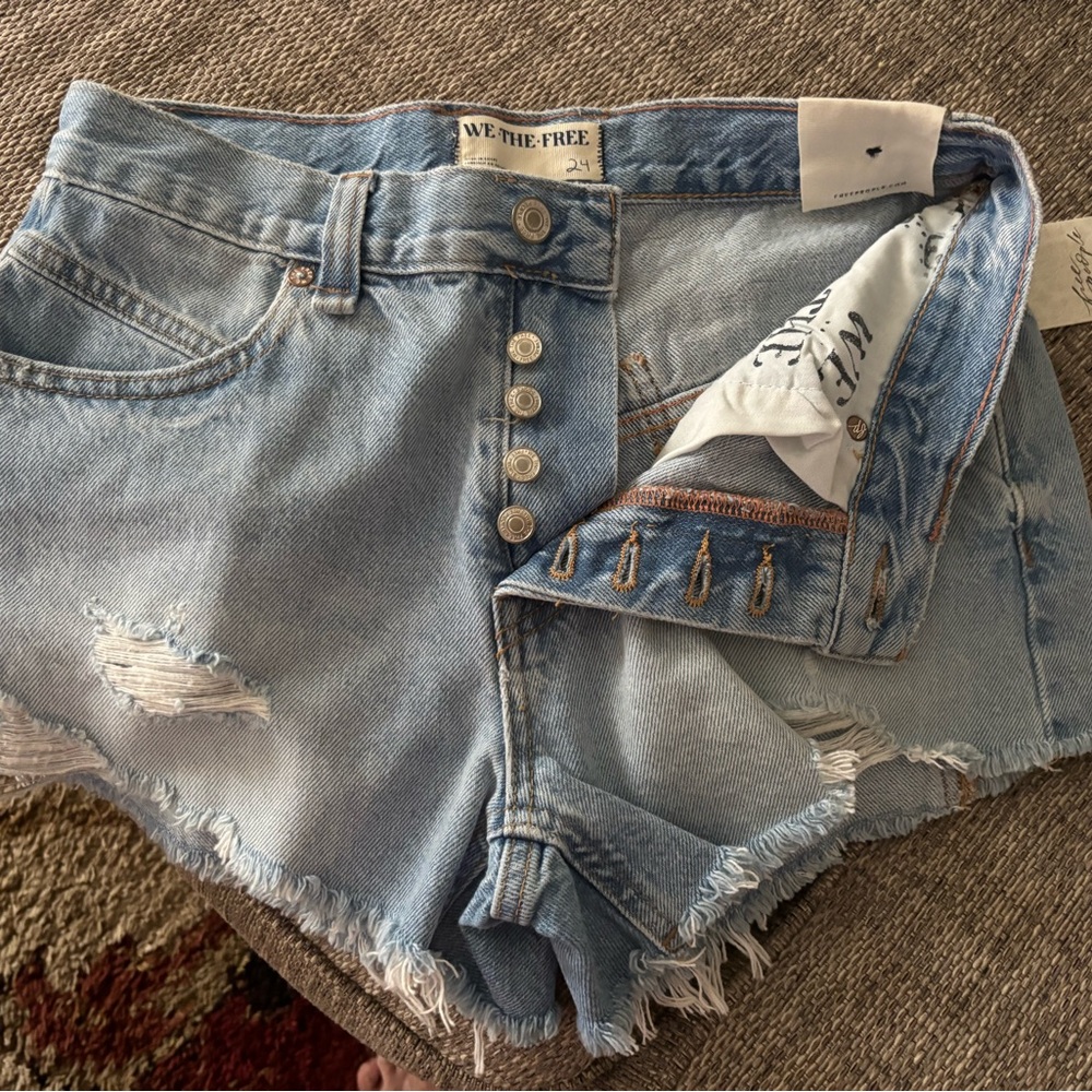 Free People Shorts NWT 24